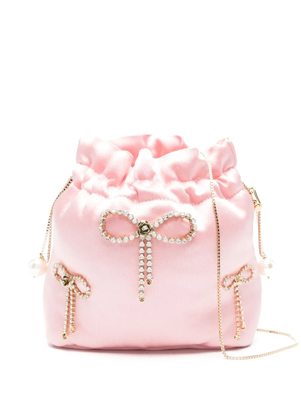 Rosantica Selene Fiocchetti ショルダーバッグ - ピンク Rosantica Selene Fiocchetti ショルダーバッグ - ピンク