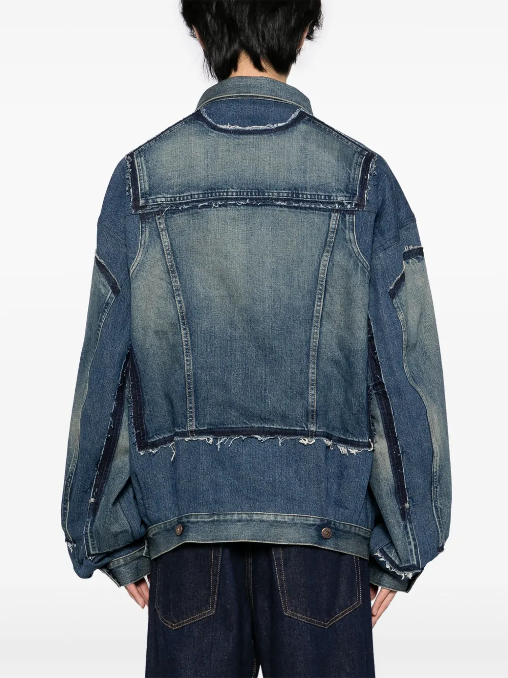 Junya Watanabe MAN x Levi's denim jack Blauw