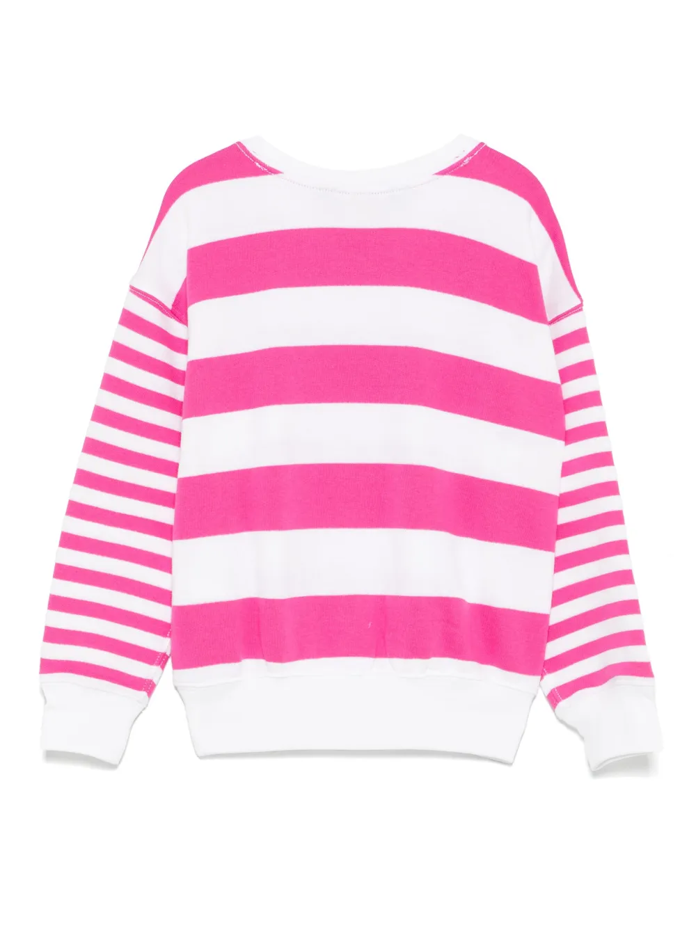 POLO RALPH LAUREN KIDS Gestreepte sweater Roze
