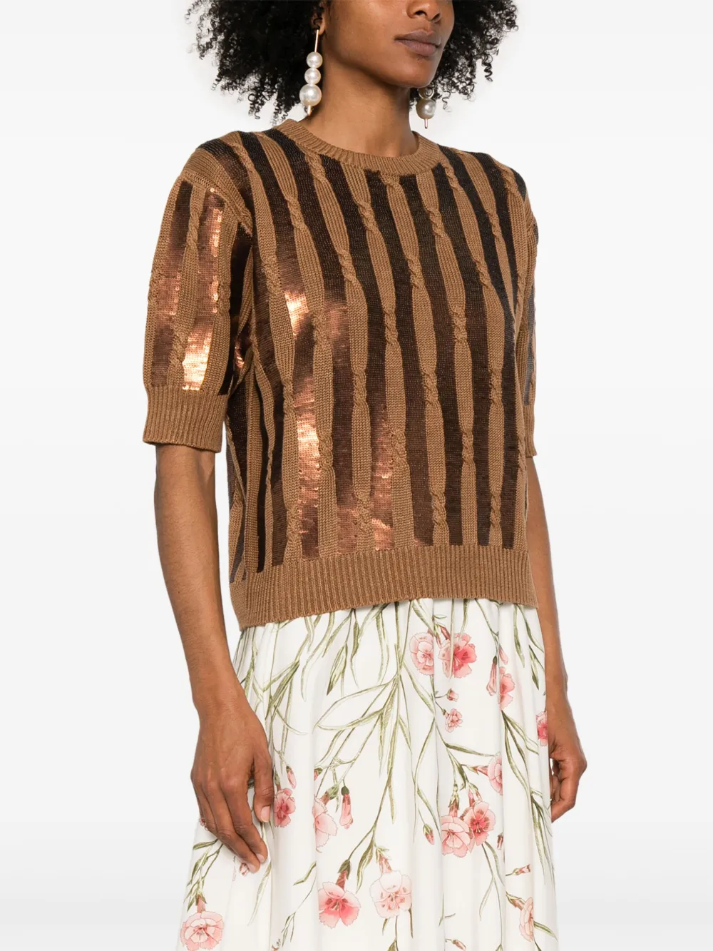 Max Mara Empoli trui Bruin
