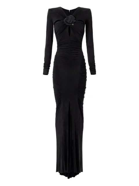 Elisabetta Franchi ruched gown