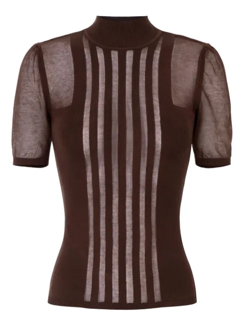 Elisabetta Franchi high-neck top
