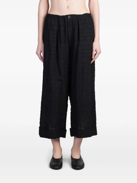 Y's cotton trousers 