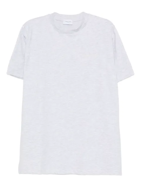 Family First embroidered cotton T-shirt