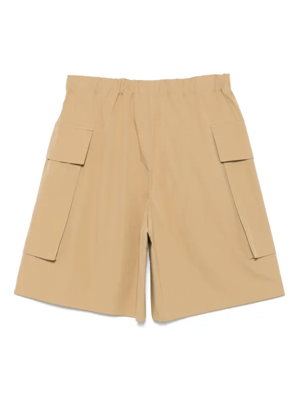 JIL SANDER+ コットン カーゴショーツ | ブラウン | FARFETCH JP