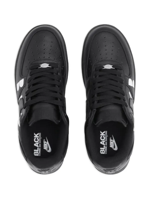 Nike ハイカットシューズ ブラック Nike ハイカット レザースニーカー | ブラック | FARFETCH JP