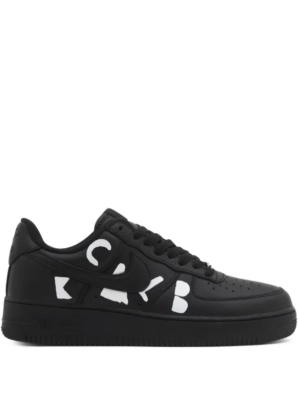 Nike ハイカット レザースニーカー | ブラック | FARFETCH JP