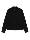 Zegna zip-up jacket - Black