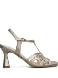 Pedro Miralles metallic sandals - Gold