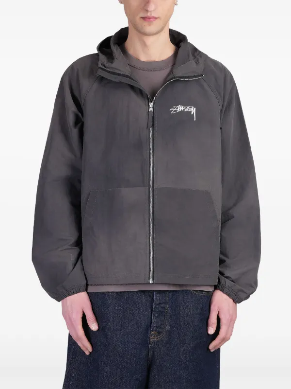 高評価アイテム Stüssy Beach Shell Jacket | Grey | FARFETCH ジャケット・アウター