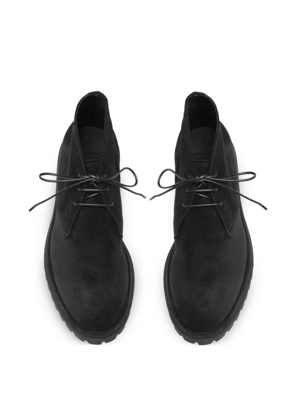 Officine Creative Spectacular suede desert boots Black