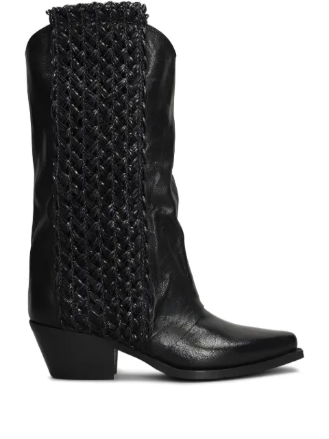 Metisse leather boots 
