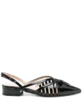 Anna F. leather pumps - Black