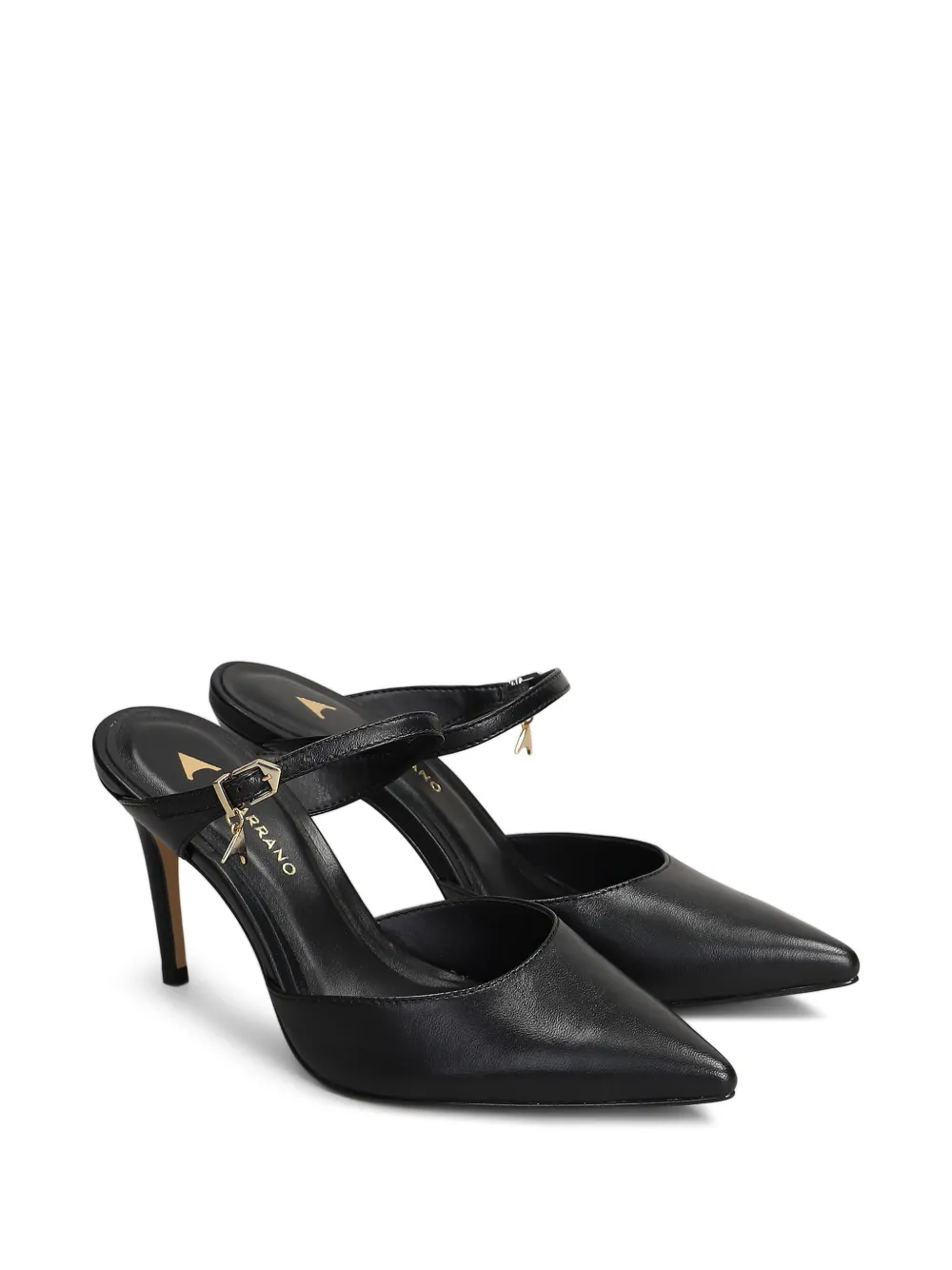 CARRANO leather pumps - Zwart