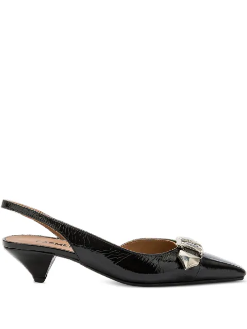 Carmens zapatillas con tacón de 30mm