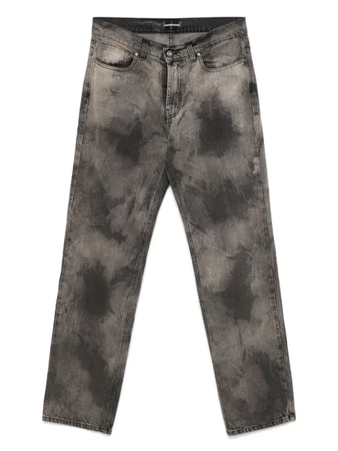 Salvatore Santoro jeans con efecto marmoleado