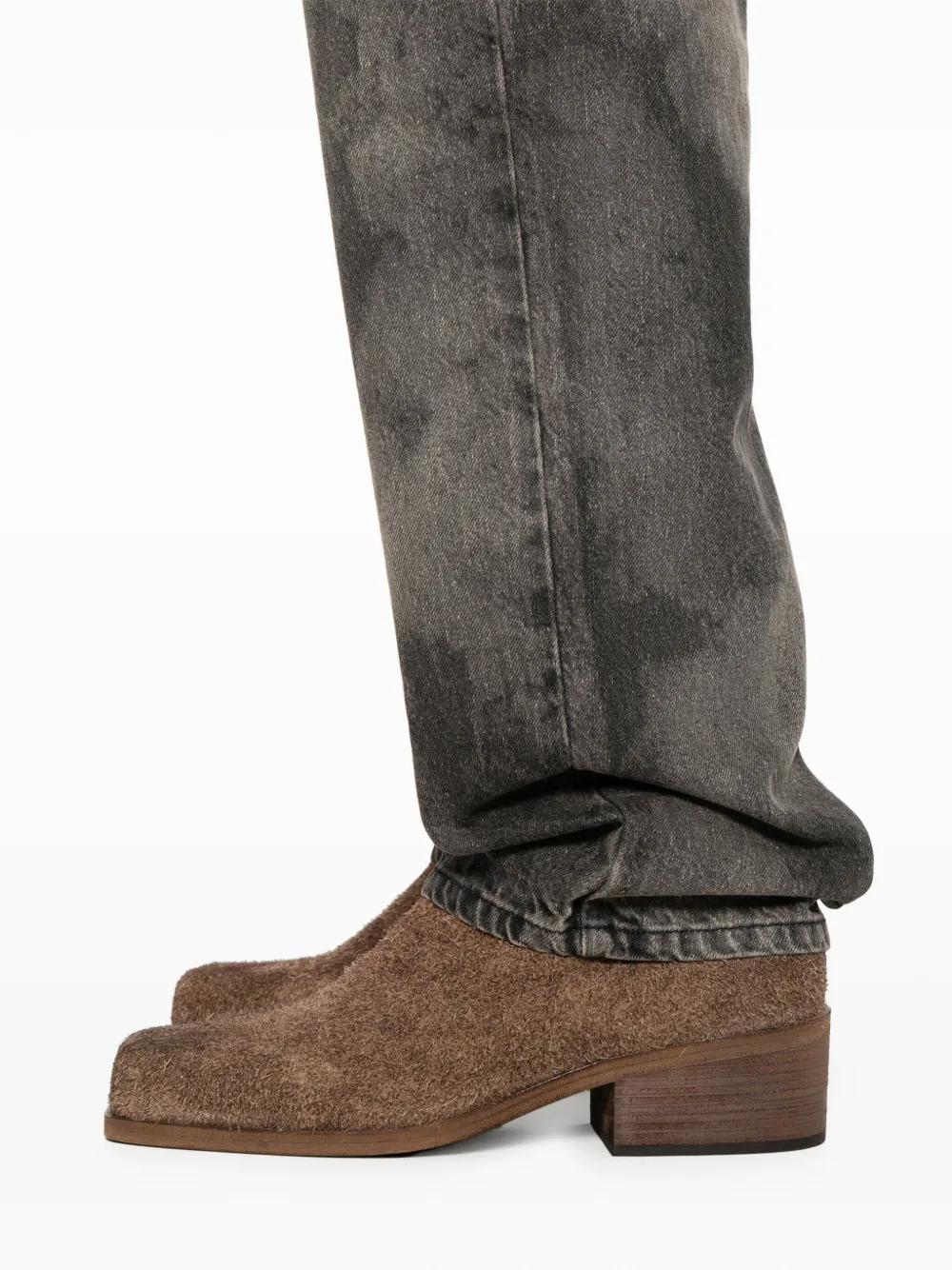 Salvatore Santoro Jeans met marmer-effect Grijs