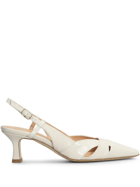 Julie Dee 60mm leather pumps