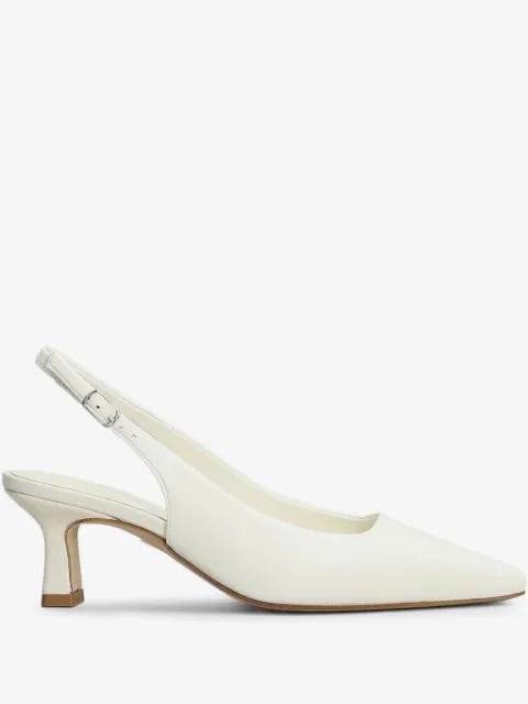Julie Dee 60mm leather pumps