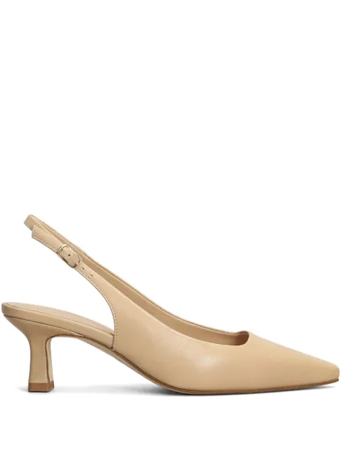 Julie Dee 60mm leather pumps