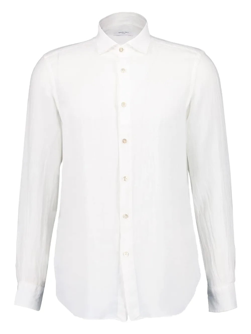 Boglioli linen shirt Wit