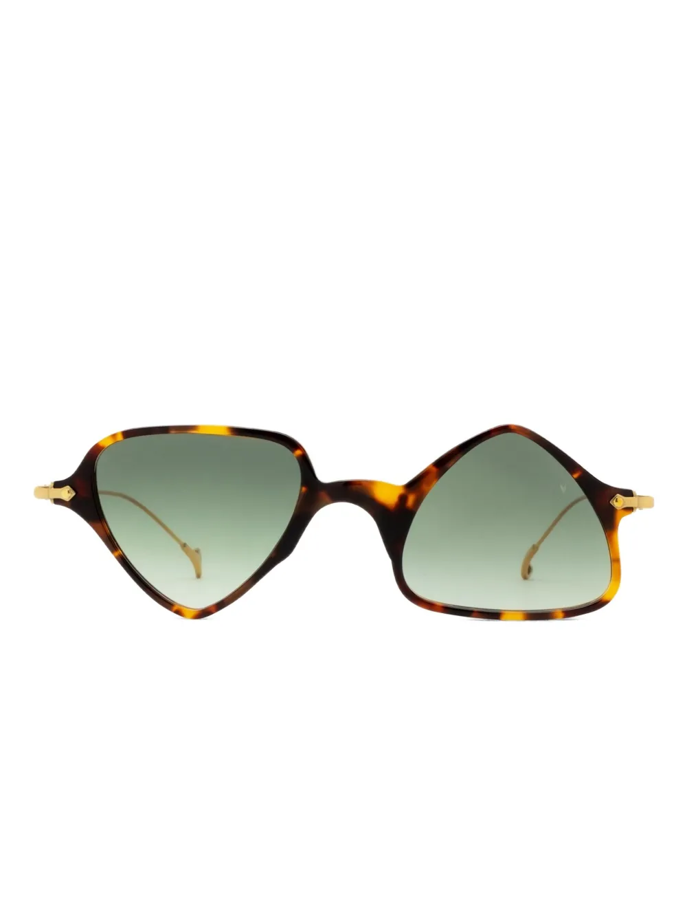 Eyepetizer Twiggy geometric-frame sunglasses | Brown | Image 1