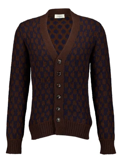 Piacenza Cashmere button-up V-neck cashmere cardigan