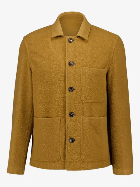 Piacenza Cashmere sobrecamisa de cachemira con botones