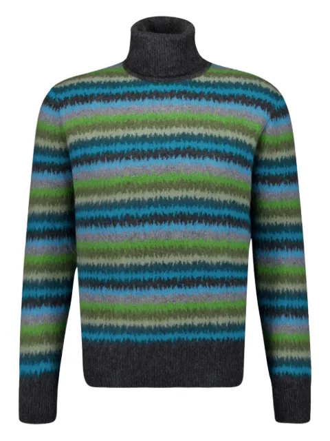 Piacenza Cashmere striped-pattern cashmere sweater