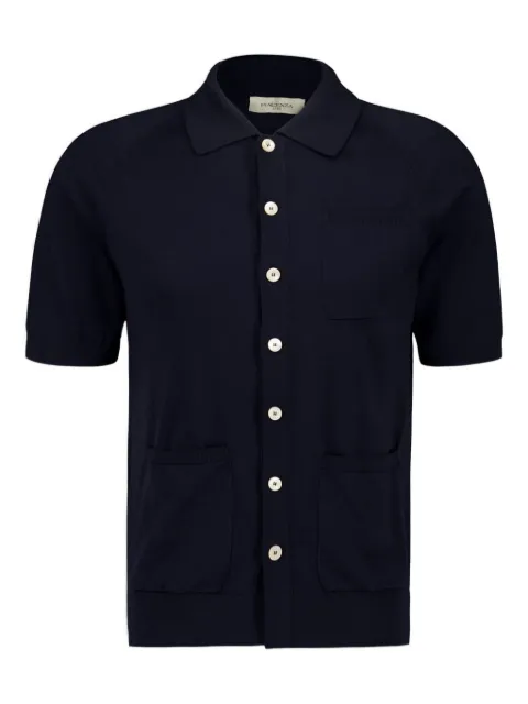Piacenza Cashmere patch-pocket short-sleeve shirt