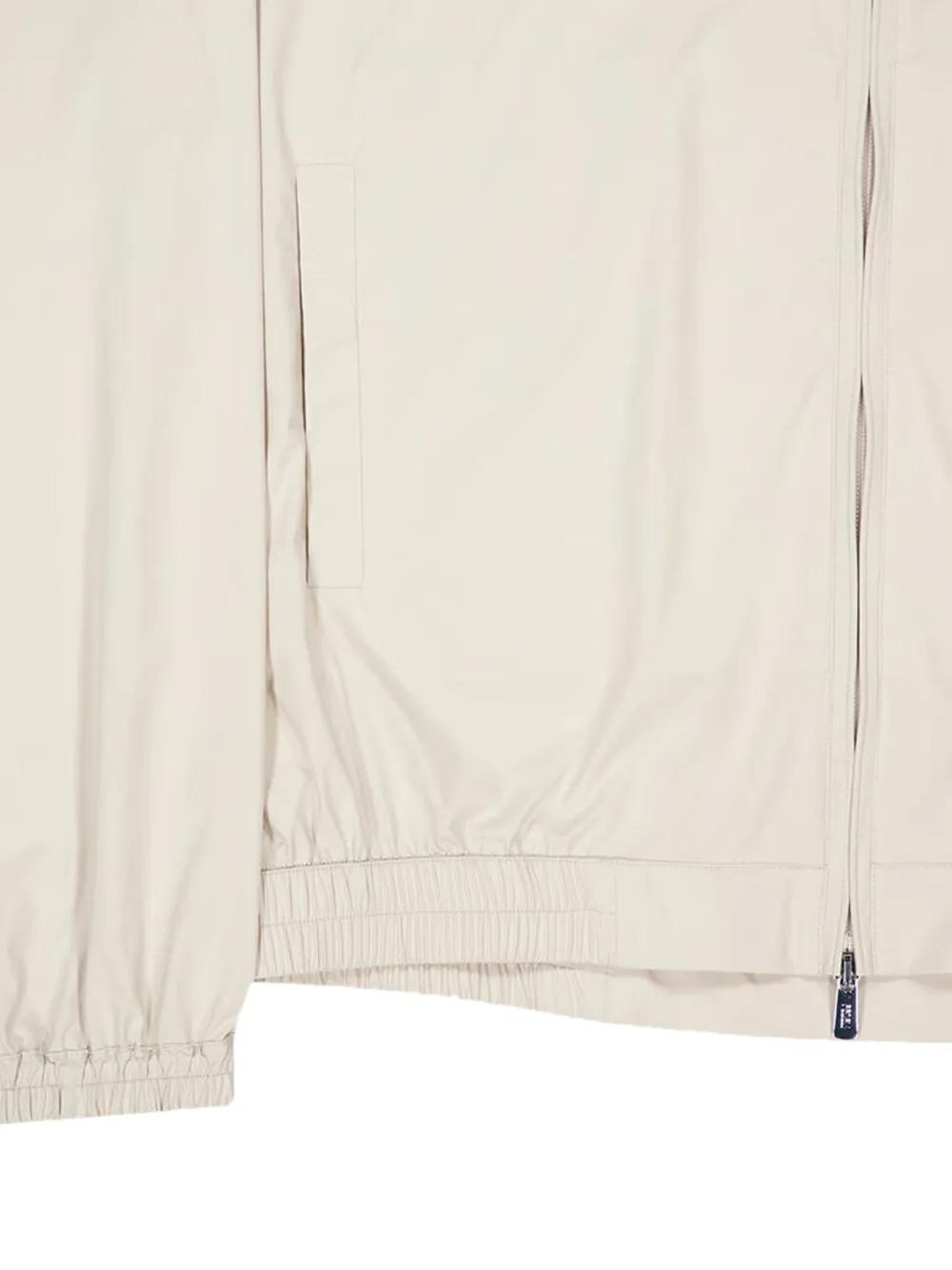 Fedeli hooded zipped jacket Beige