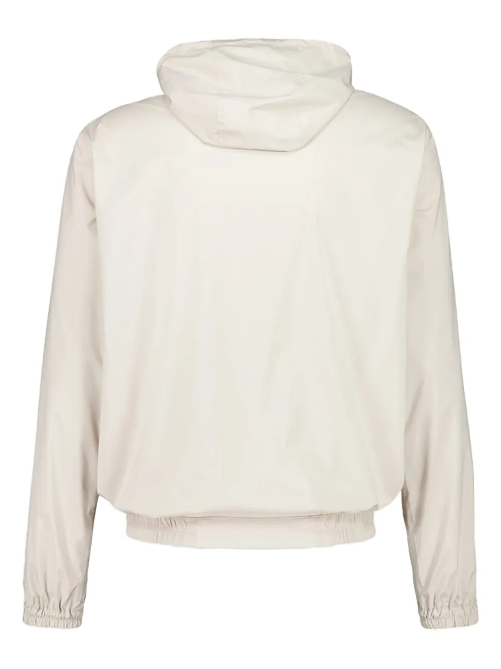 Fedeli hooded zipped jacket Beige