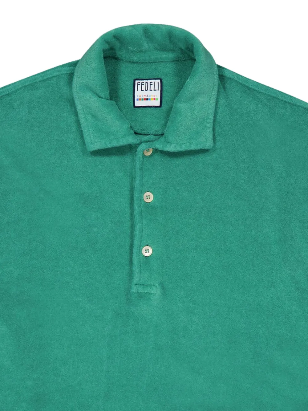 Fedeli cotton polo shirt Groen