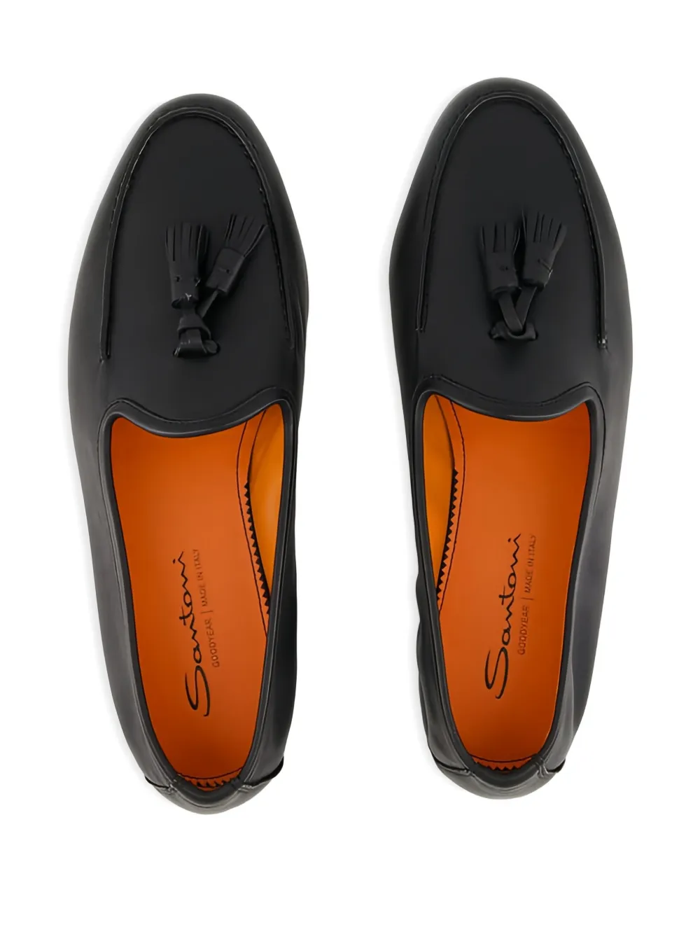 Santoni Andrea loafers Zwart