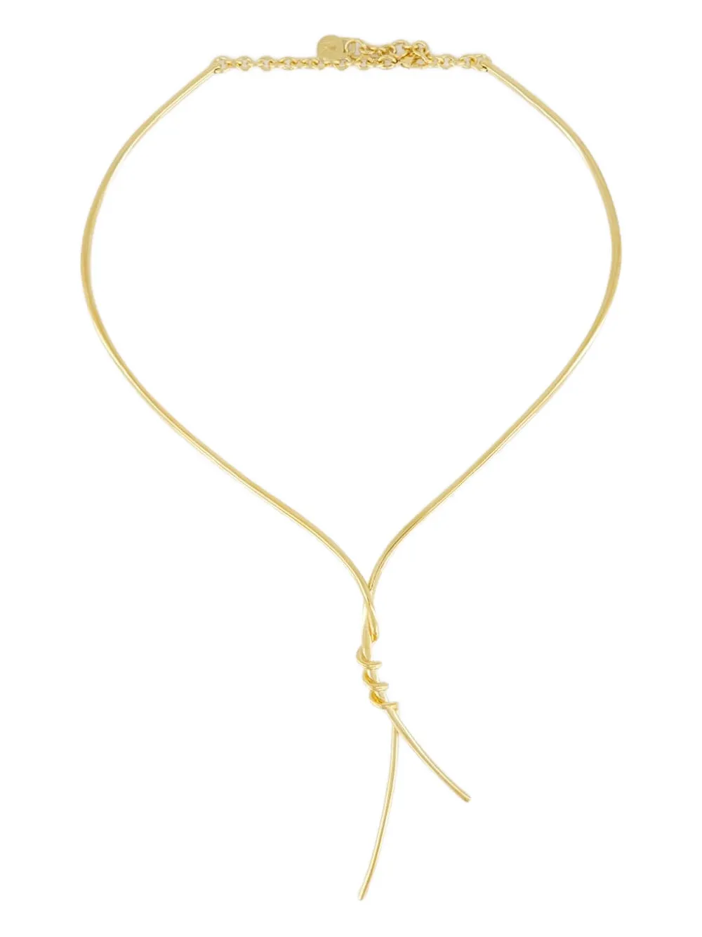 twisted-wire necklace