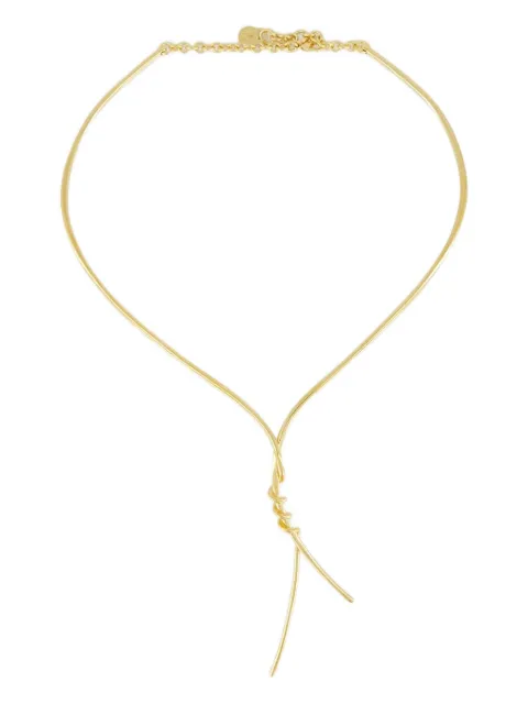 Rabanne twisted-wire necklace
