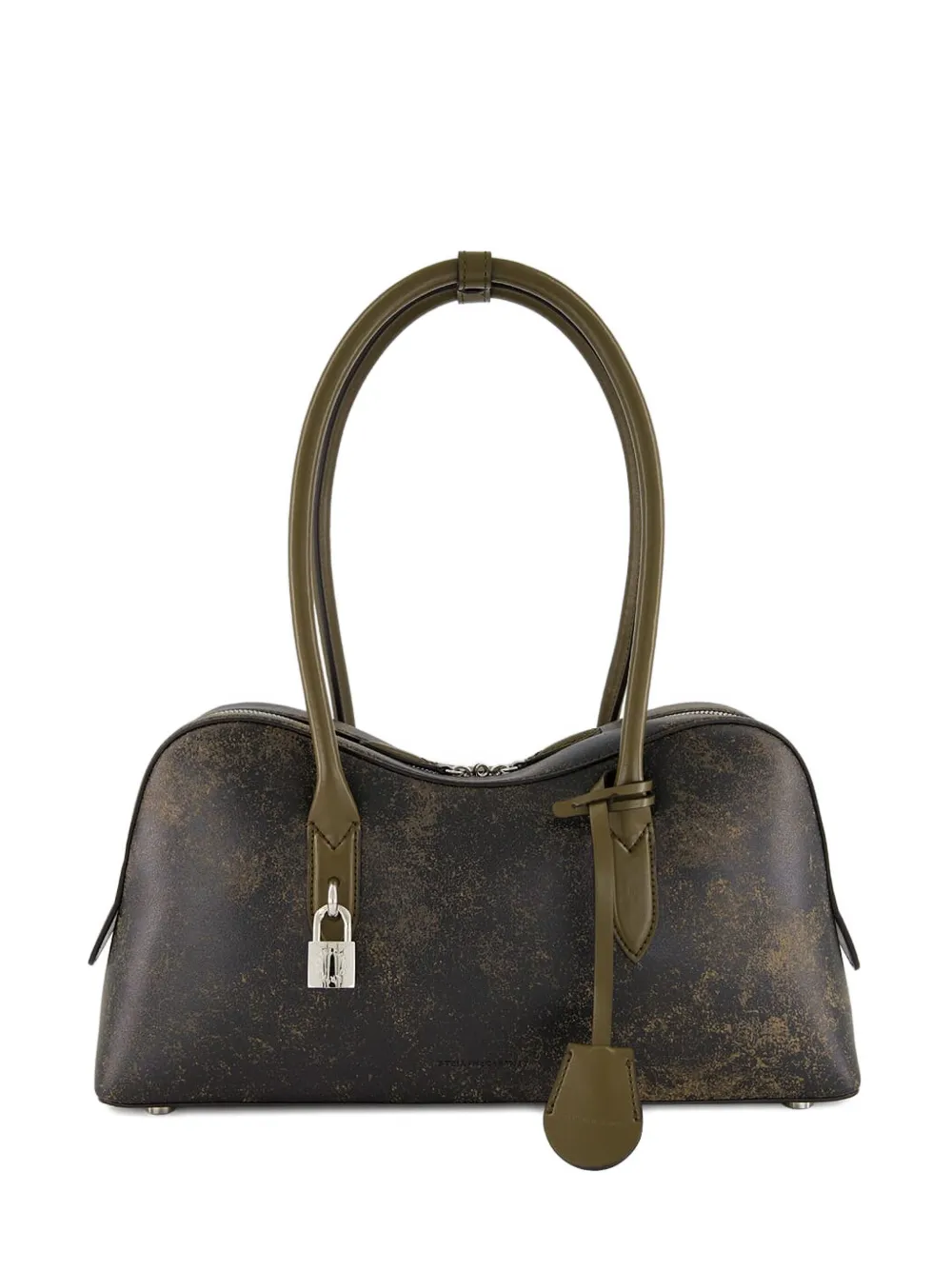 Stella Mccartney Ryder Trompe O'loeil Tote Bag Mit Henkeln In Brown