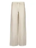 120% Lino drawstring linen trousers - Neutrals