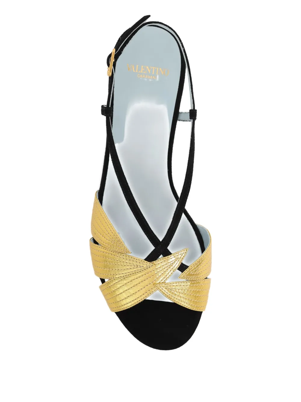 Valentino Garavani Foliefoliage sandalen Zwart
