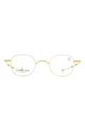 Eyepetizer titanium round-frame glasses - Gold