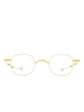 Eyepetizer titanium round-frame glasses - Gold
