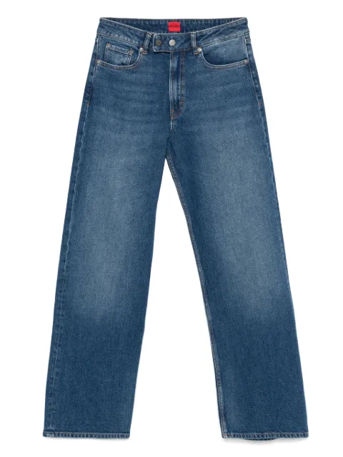 HUGO jeans con parche del logo