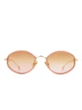 Eyepetizer Naomi geometric-frame sunglasses - Pink