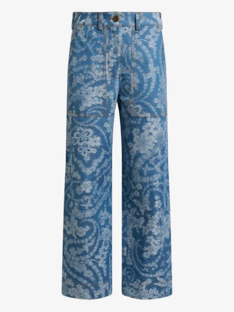ETRO Hose mit Jacquardmuster