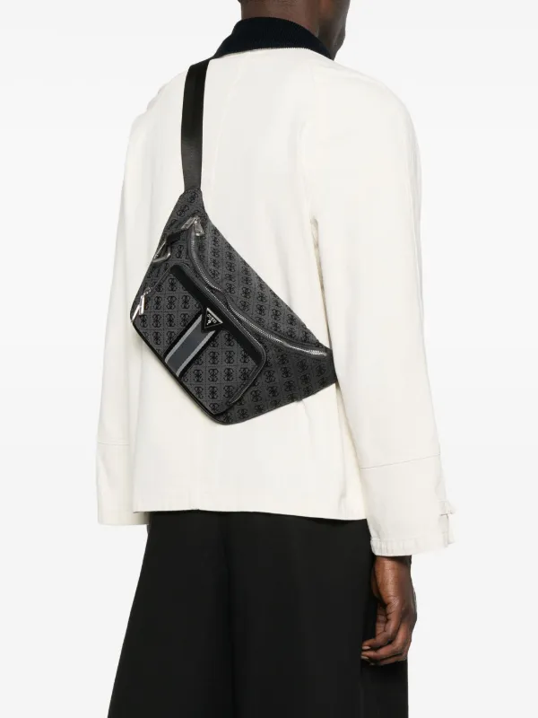 GUESS USA Sac Banane Milano Gris FARFETCH TN