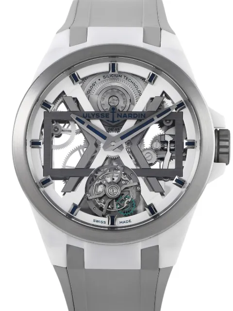 Ulysse Nardin ساعة 'توربيون' 45 ملم