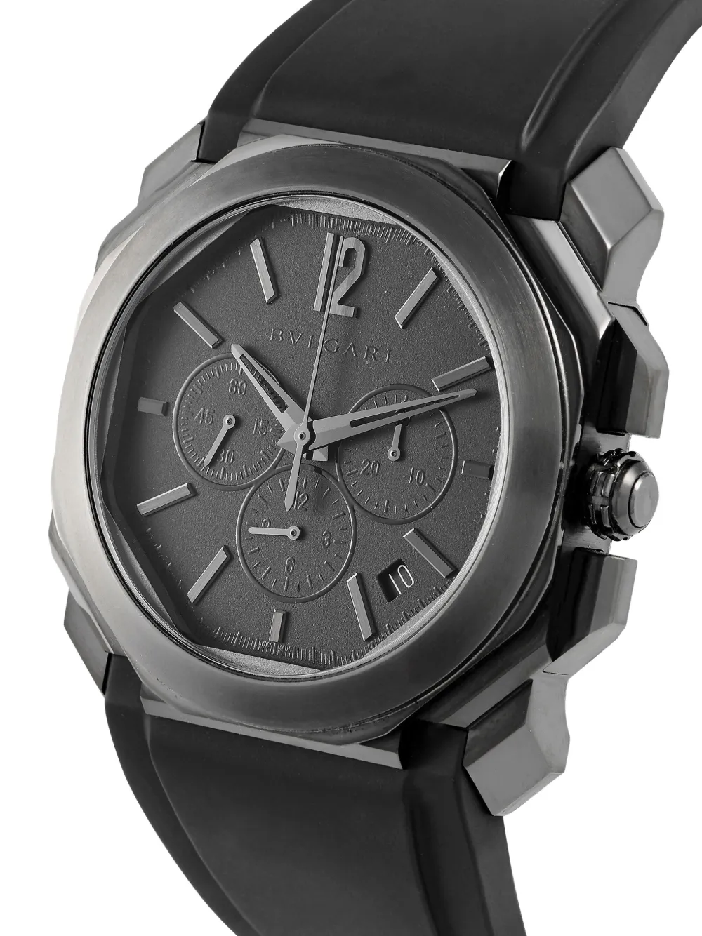 Bvlgari Pre-Owned Chronograph Octagonal 41mm | Image 2