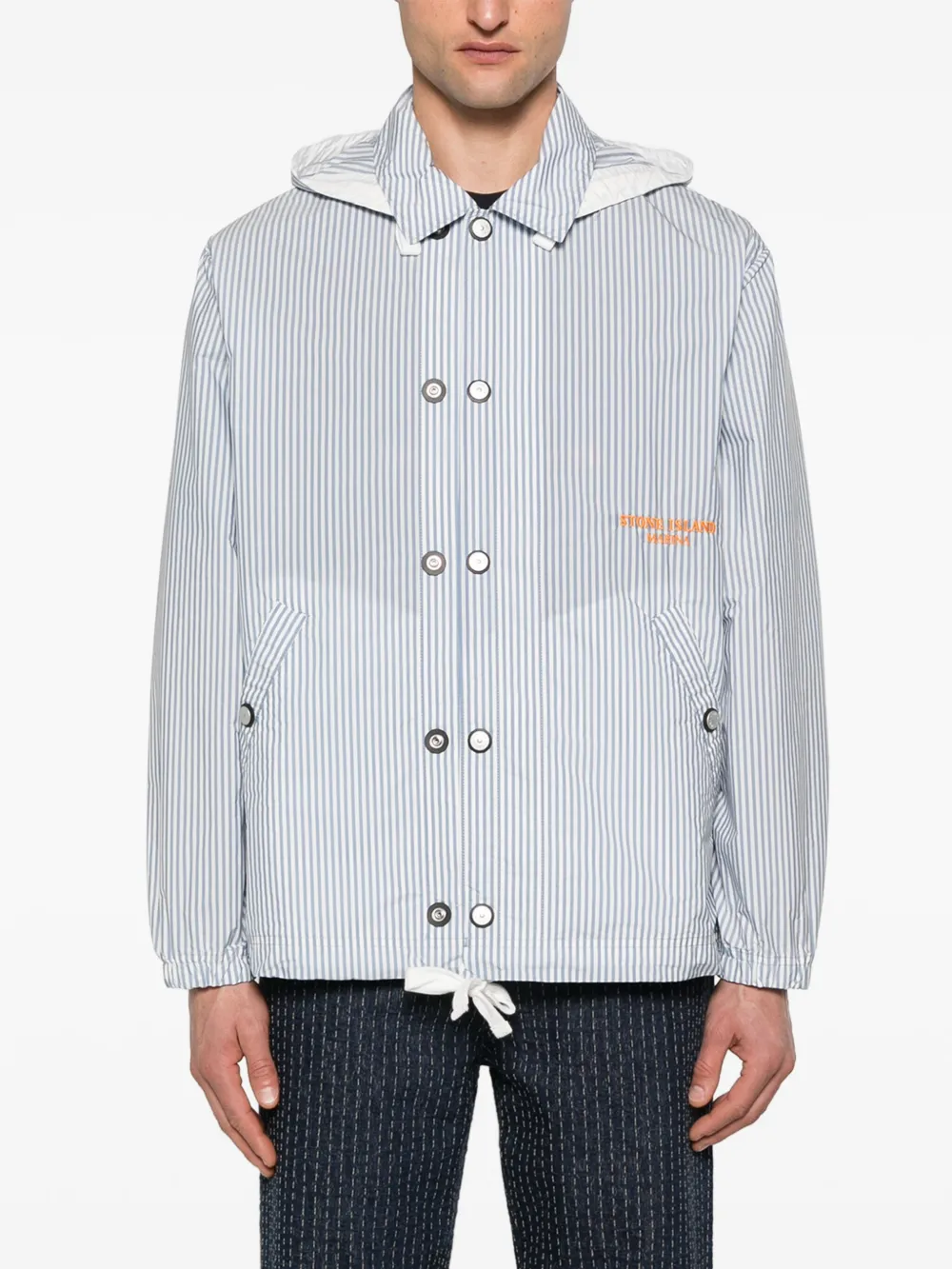 Stone Island S.I. jack Marina windjack Blauw