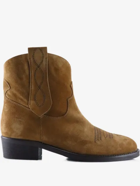 Notabene bottines d'inspiration western Anne en daim