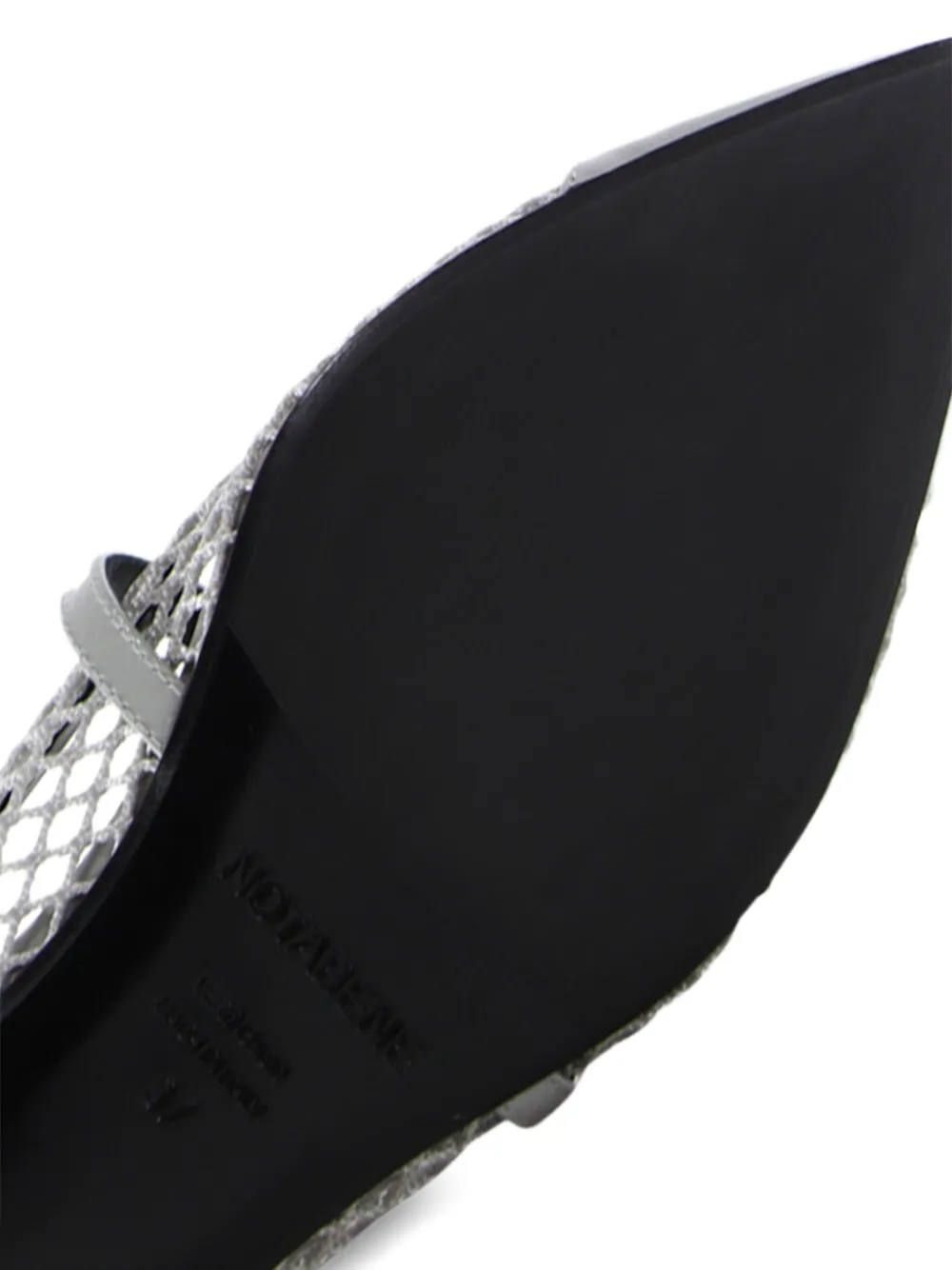 Notabene Pasqualina ballerina's met mesh Grijs